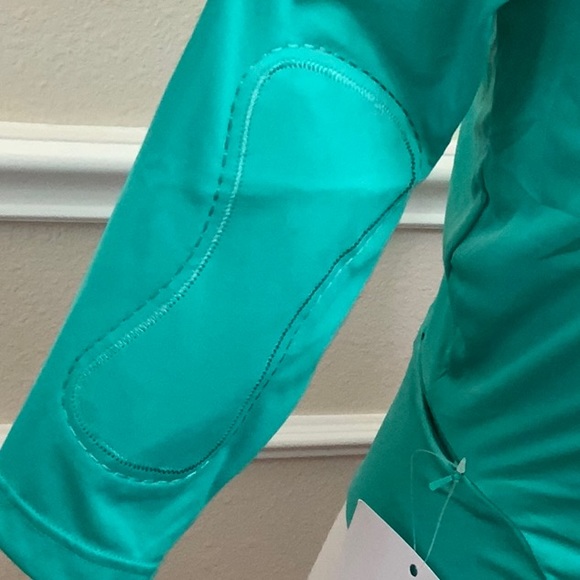 Spyder CYCLING 3/4 SLV TOP - Green - Picture 9 of 16